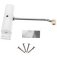 thumbnail image 4 of UPGRATOR Door Closer Self Closing Metal White Spring Loaded for Home Use 1Set, 4 of 8