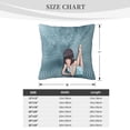 thumbnail image 4 of ZICANCN Decorative Throw Pillow Covers , Fantasy Fairy Tale Couch Sofa Decorative Knit Pillow Covers for Living Room Farmhouse 18"x18", 4 of 8