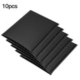 thumbnail image 2 of Papel de aluminio, burbuja, autoadhesivo, sobres acolchados impermeables, paquete, bolsas de envío, negro mate, 25x30cm 10 Piezas Inevent HA7127-04B, 2 of 7