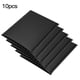 thumbnail image 2 of Papel de aluminio, burbuja, autoadhesivo, sobres acolchados impermeables, paquete, bolsas de envío, negro mate, 25x30cm 10 Piezas Vogacara HA7127-04B, 2 of 6