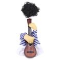 thumbnail image 1 of Disfraz divertido para perro y gato, guitarrista, vestido para cachorro, fiesta de Navidad de Halloween con peluca M, 1 of 5