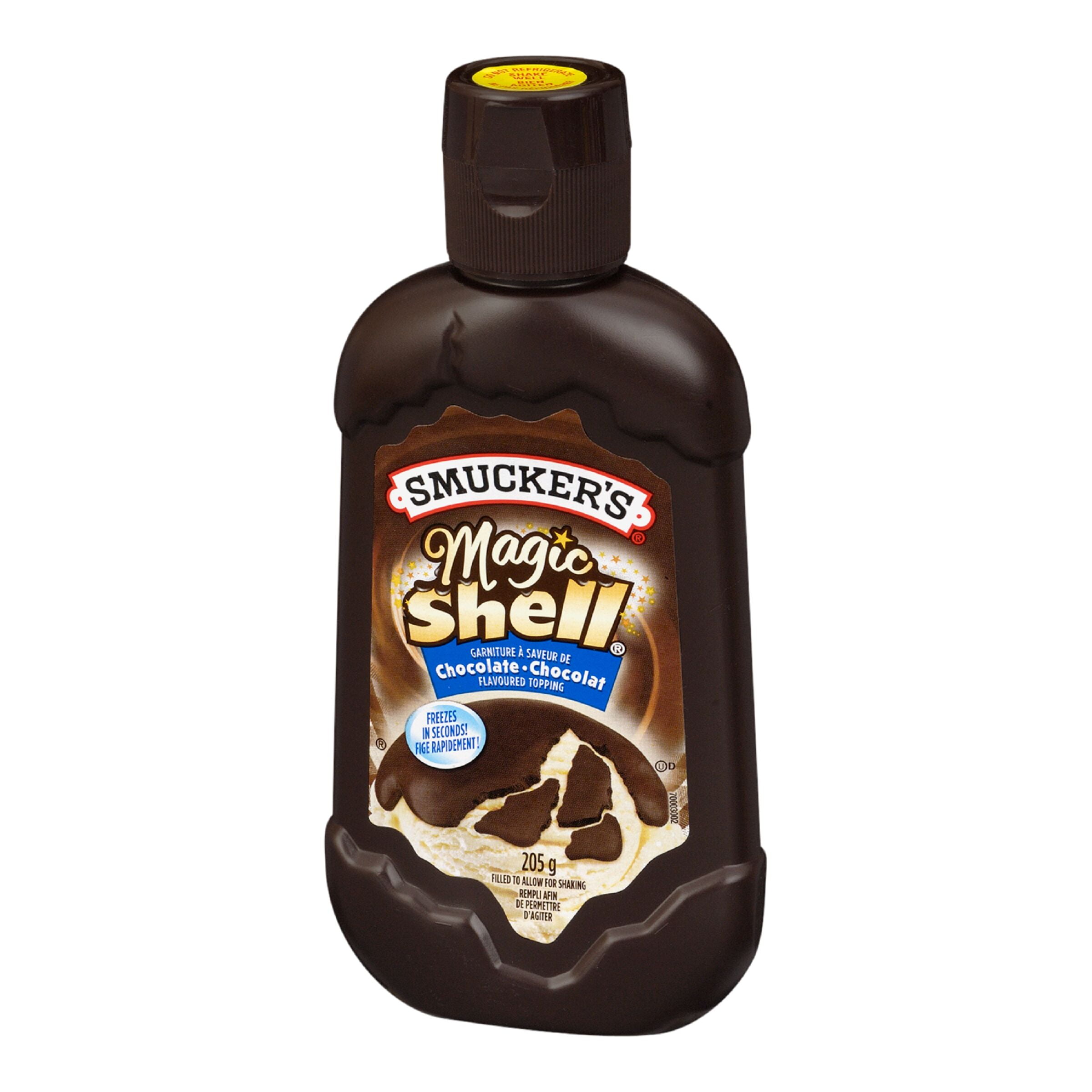 Smucker's Magic Shell, Chocolate Flavoured Topping, 205g, 205 g