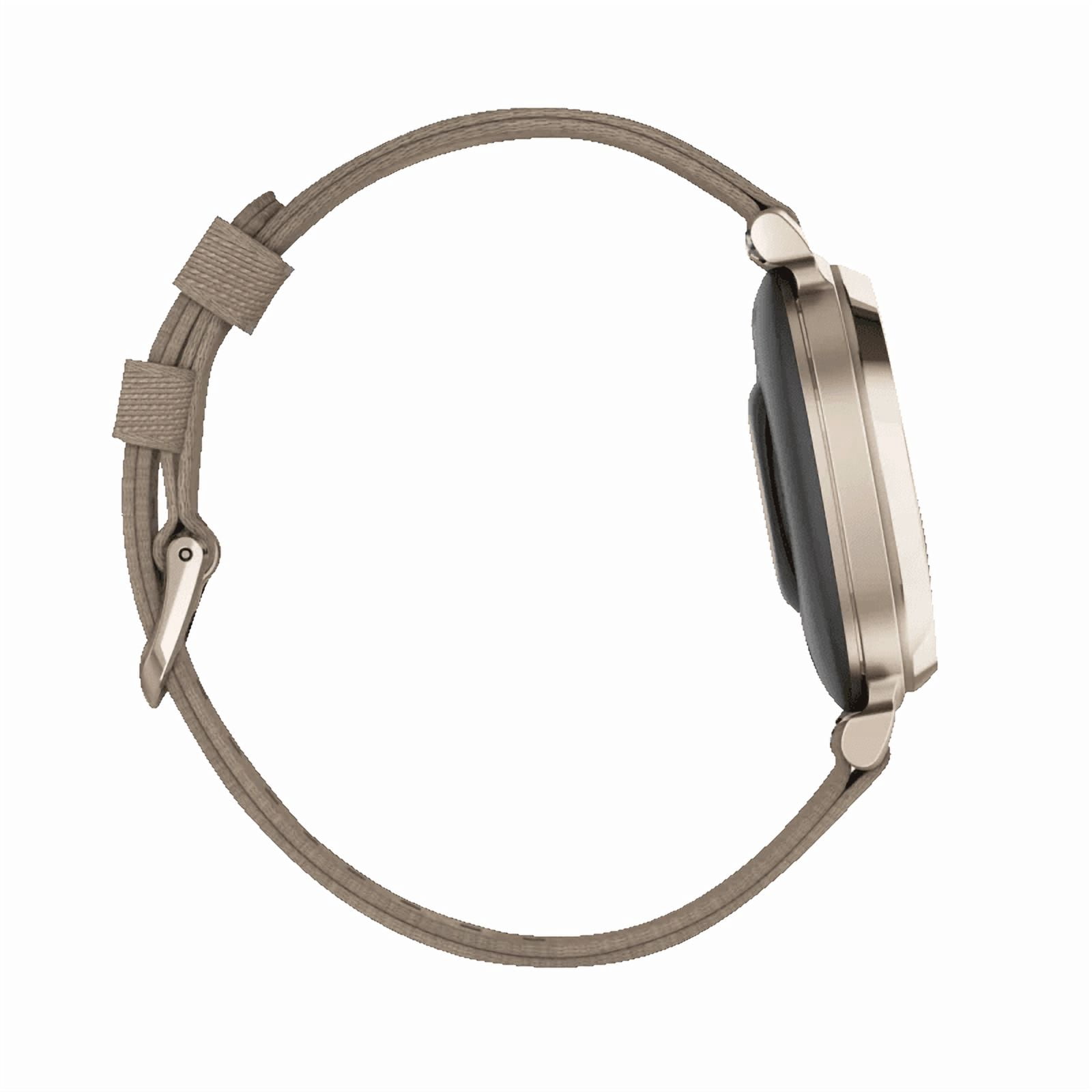 Garmin Lily 2 Classic, Cream Gold with Coffee Nylon Band (010-02839-14)