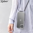 thumbnail image 2 of Funda transparente con correa de cordón para iPhone 13 14 Pro Max 12 11 XR X XS Mini 6S 7 8 Plus SE, funda acrílica a prueba de golpes Tan Jianjun unisex, 2 of 2