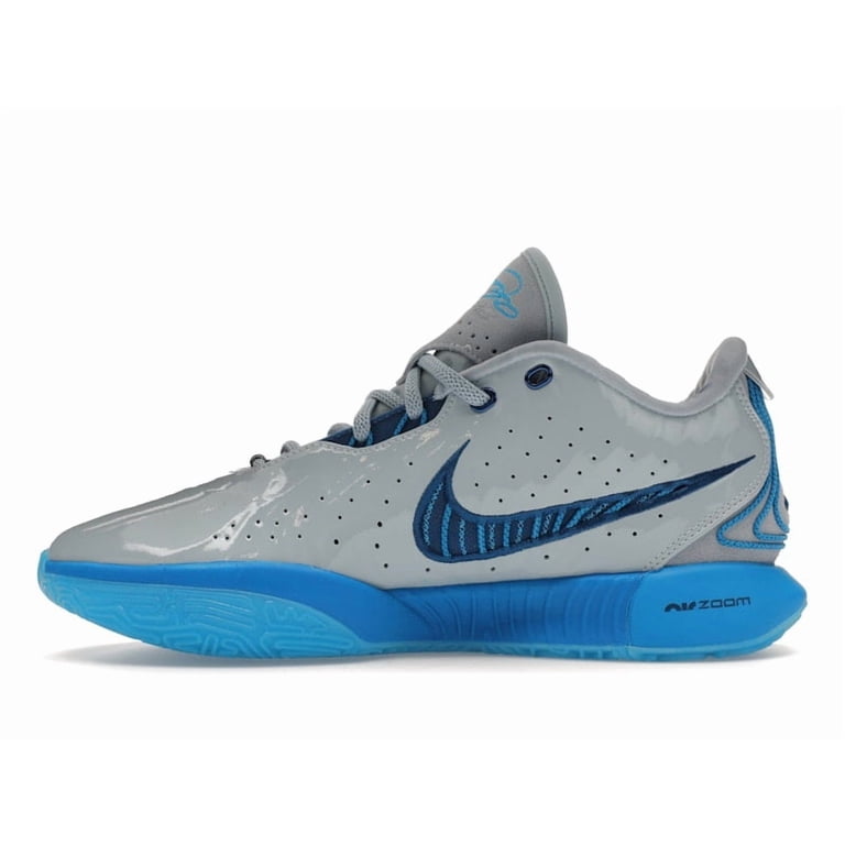 Nike Men's LeBron 21 Blue Diver (Translucent Blue Outsole