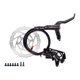 thumbnail image 2 of Juego de frenos de disco delantero y trasero Sunnimix para bicicleta de montaña Freno de disco hidráulico 160 mm, 2 of 8
