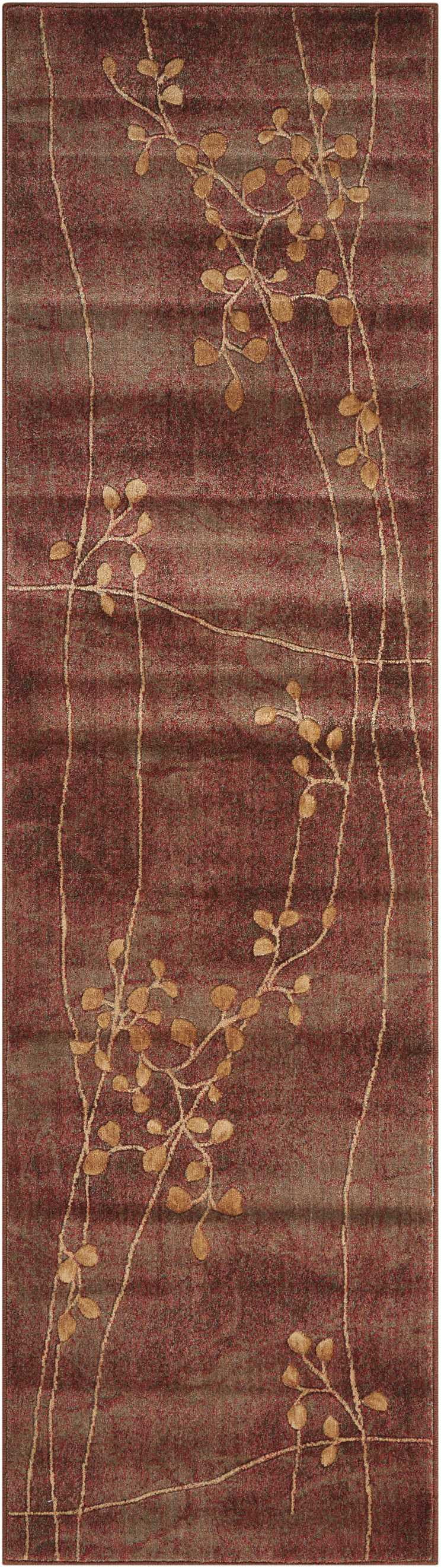Nourison Somerset Modern Botanical Multicolor 2' x 5'9" Area Rug, (6' Runner)