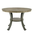 thumbnail image 3 of Powell Franklin -45 inch Round Dining Table Pewter, 3 of 4