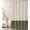 Cream & Green, variant on Psoiuetr Farmhouse Shower Curtain with A Ruffle Hem Beige Natural Linen Shower Curtain for Bathroom 72"x72"