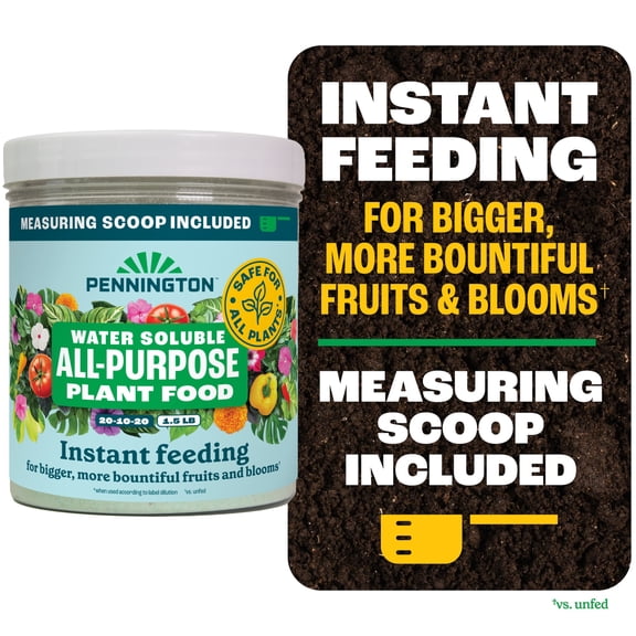 Pennington WTR SOL PLNT FD 20-10-20 1.5 LB