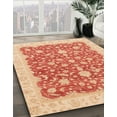 thumbnail image 2 of Ahgly Company Indoor Rectangle Abstract Red Oriental Area Rugs, 4' x 6', 2 of 6
