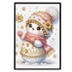thumbnail image 3 of Libro Bocetos Diamantes Con Mosaico DIY Pingüino Navideño Forma Especial A5 50 Páginas, 3 of 8
