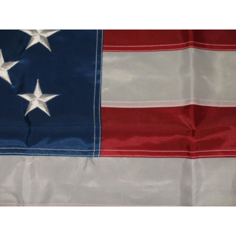 ANT Enterprises 2 ft x 3 ft Nylon Embroidered Stars American US