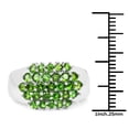 thumbnail image 3 of 1.93 Carat Genuine Chrome Diopside .925 Sterling Silver Ring QJ Model, 3 of 3