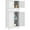 White, variant on HOMCOM 50.5" Kitchen Pantry Storage Cabinet with Doors and Adjustable Shelf