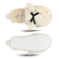thumbnail image 6 of Jessica Simpson Girls Plush Fluffy Slip-on House Slippers with Memory Foam, 6 of 9