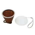 thumbnail image 4 of Vaso de viaje plegable, vaso plegable de silicona con vaso plegable con tapa, vaso plegable de silicona, diseño de última generación, 4 of 14