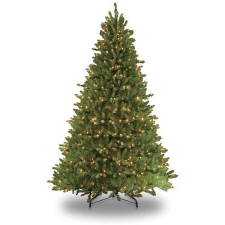 9 ft.Pre-Lit Fraser Fir Artificial Christmas Tree with 1000 Clear Lights, Greens