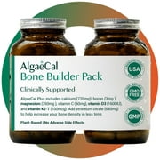 AlgaeCal - Calcium & Strontium Supplement, The Bone Builder Pack