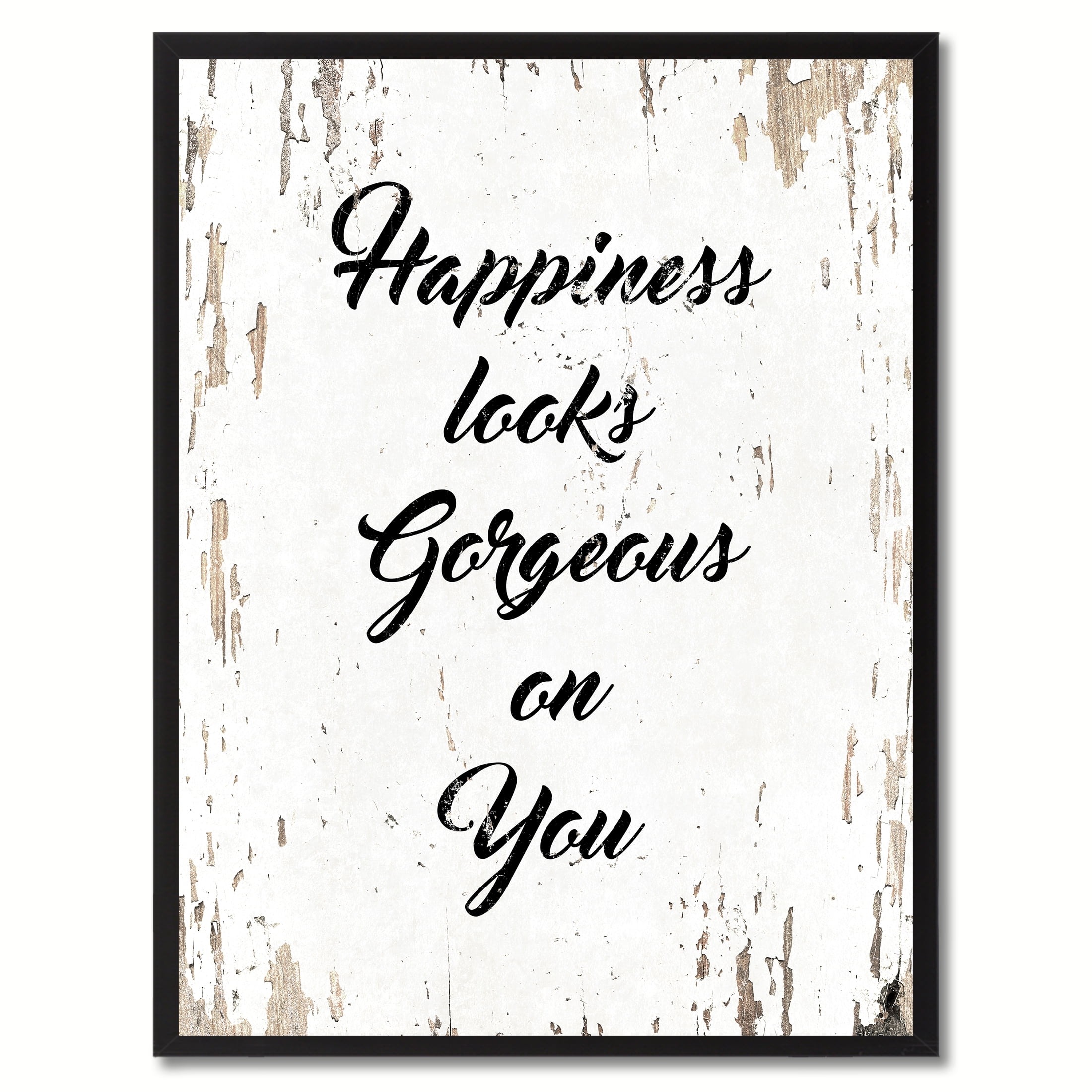 Happiness looks gorgeous on you.