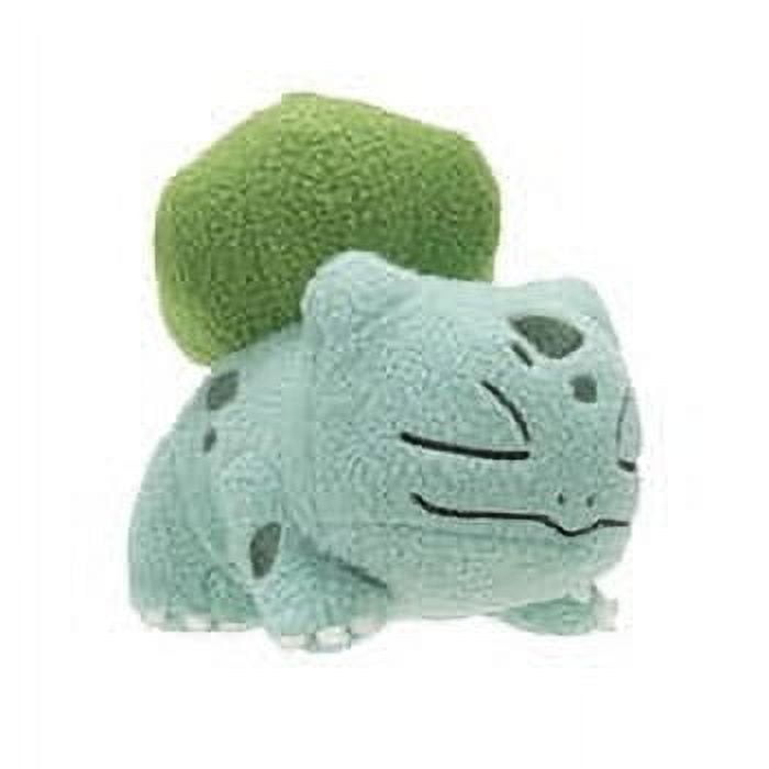 Pokemon Bulbasaur Sleeping Plush 5 inch Ultra Soft Premium Child s Stuffed Toy Walmart