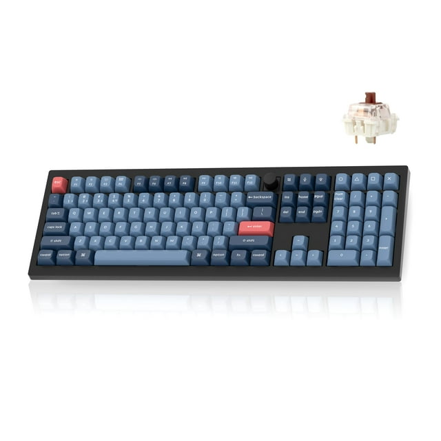 Teclado mecánico Keychron V6 Max Wireless RGB Gateron Brown