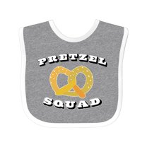 Inktastic Oktoberfest Pretzel Squad Boys or Girls Baby Bib