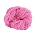 thumbnail image 4 of Hilo de chenilla grueso para tejer a mano, suave, para decoración del hogar, macramé Violeta rosa, 4 of 9