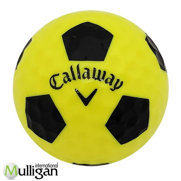 Mulligan - 48 Callaway Chrome Soft Truvis x 5A Recycled Used Golf Balls, Yellow