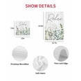 thumbnail image 7 of Green Eucalyptus Leaves Kitchen Dish Towels for Drying Dishes Set of 3, Summer Botanical Vintage Wooden Waffle Weave Microfiber Terry Hand Tea Bathroom Towels Quick Dry & Absorbent Towel 15.7x23.6, 7 of 7
