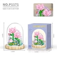 thumbnail image 1 of GloryStar Flower Building Blocks Diy Potted Flower Assembled Small Particle Building Bricks Creative Desktop Decoration P1171, 1 of 9