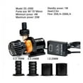 thumbnail image 2 of Aquarium Submersible DC Ultra-quiet Water Fountain Pump with Controller Powerful Return Pump Fish Tank Pond Circulation Filter ,Amazing Filtration Performance, 2 of 6