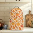 thumbnail image 6 of FOR U DESIGNS Pumpkin Maple Leaves Print Blender Dust Cover Thanksgiving Decor Quilted, Washable, Stain Resistant, Dustproof, Suitable Kitchen Storage & Decoration, 6 of 7