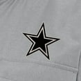 thumbnail image 2 of Women's Antigua Gray Dallas Cowboys  Brushed Carbon Even Par Full-Zip Jacket, 2 of 2