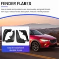 thumbnail image 2 of for  -3 CX3 2017-2019  Mud Flaps Mudguards Exterior Parts Products Cover Accessories 4Pcs, 2 of 7