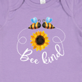 thumbnail image 4 of Inktastic Bee Kind Bees and Sunflower Boys or Girls Baby Bodysuit, 4 of 5