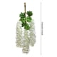 thumbnail image 4 of Guirnalda de flores artificiales de glicina para colgar en la pared, para interiores y exteriores, ideal para bodas, fiestas, festivales y decoración floral simulada., 4 of 8