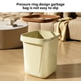 thumbnail image 6 of Large Trash Can with Pressure Ring,Dormitory Household Waste Bin for Living Room,Hotel and Office,High Capacity Stylish Durable and Multi-Purpose Trash Basket for Home Office Commercial-Beige, 6 of 6