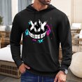 thumbnail image 1 of WILLBEST Sudaderas para Hombre, Moda Masculina, Informal, con Estampado Parcial, con Capucha, Manga Larga, con Cordón, Suéter con Capucha XXXXGrande, 1 of 3