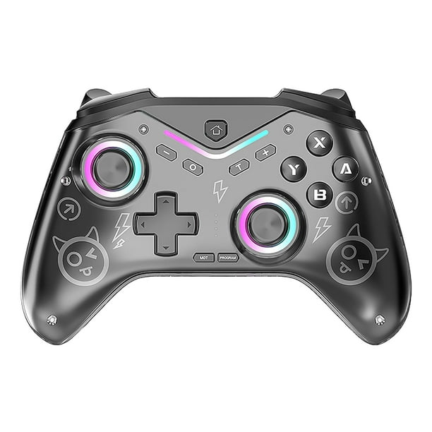 Mando inalámbrico para Switch/Steam/IOS/Android, con balancín Hall, gatillo Hall, dispositivo de freno manual, sensor de movimiento, motor de vibración y giroscopio de seis ejes