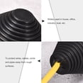thumbnail image 4 of Unique Bargains Rubber Grommet Conical Mount Dia 90 mm for Wire Protection 4 Pack, 4 of 5