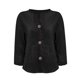 thumbnail image 2 of TaTaai Women's Summer Cardigan Top V-Neck Long Sleeve Linen Cotton Blend Button Front Loose Fit Casual Blouse Gift, 2 of 4