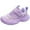 Z-01 Purple, variant on Kid's Eco-Friendly Easy On/Off Sneaker (Purple,13.5)