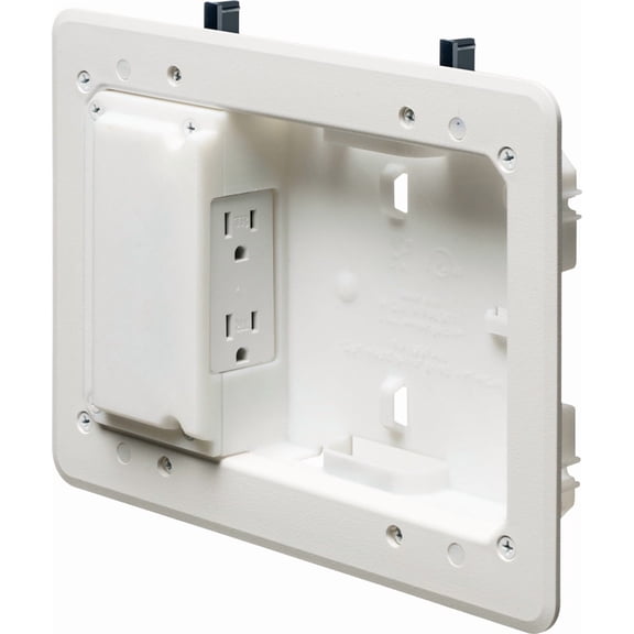 ARLINGTON TVL508 Low Profile TV Box for Shallow Wall Depths