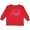 thumbnail image 3 of Inktastic Cute Aunt Boys or Girls Long Sleeve Toddler T-Shirt, 3 of 5