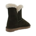 thumbnail image 3 of Style & Co Women's Tiny 2 Suede Faux Fur Lined Winter Boots Green  Size 6 M, 3 of 3