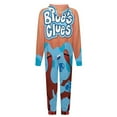 thumbnail image 5 of Blue'S Clues Women Men Pajamas Zipper Onesie Jumpsuit Hooded One Piece Sleepwear, 5 of 8