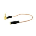 thumbnail image 2 of Codo De 20 Cm, Cable De Adaptador de sonido De Extensión Esté A De 3,5 Mm claro, 2 of 6