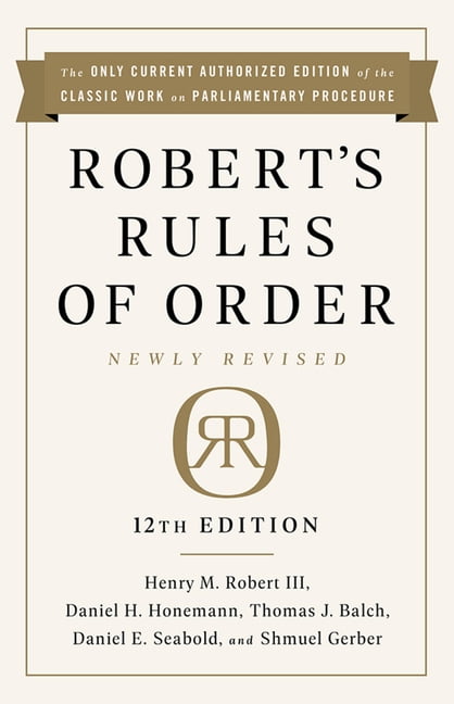 Henry M Robert, Proceedings Guide, 3rd Edition, Paperback