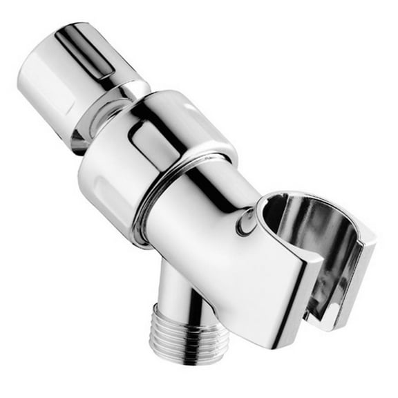 Wideskall Universal Showering Components Adjustable Shower Head Holder Shower Arm Mount Chrome
